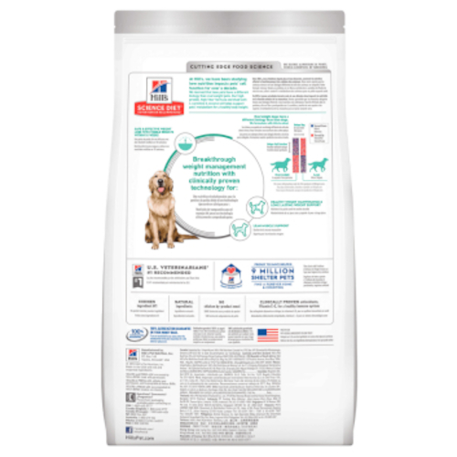 Hill's Science Diet Canino Adult Perfect Weight SYM 4 Lb (1,8KG) - Image 2