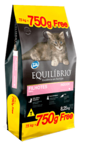 Equilibrio Gato Filhote Promo 8.25 Kg (7.5 Kg + 750 Gr)