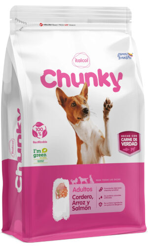 Chunky Adulto Cordero Arroz Y Salmon