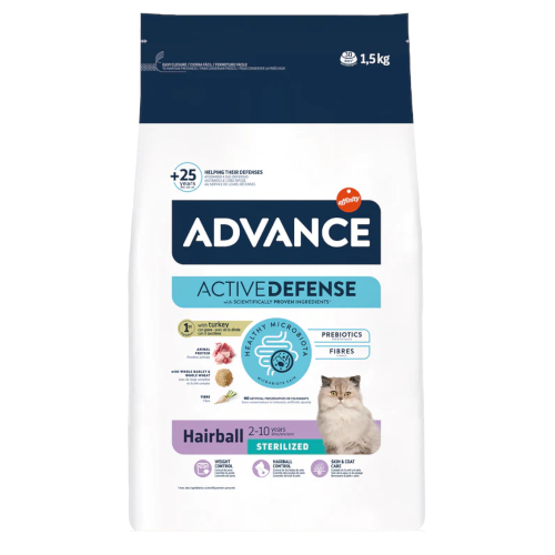 Advance Cat Hairball Steril 1,5 Kg