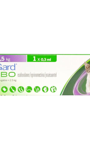 Nexgard Para Gatos Hasta  2.5 Kg  0.3 ML