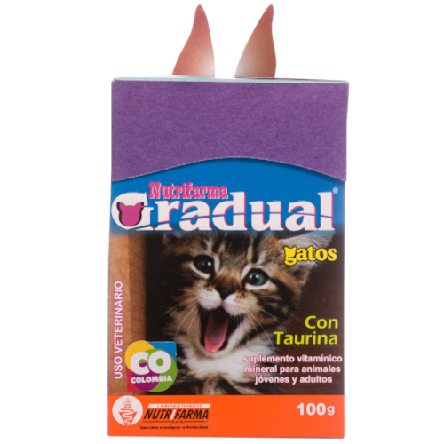 Gradual Gatos 100 Gr