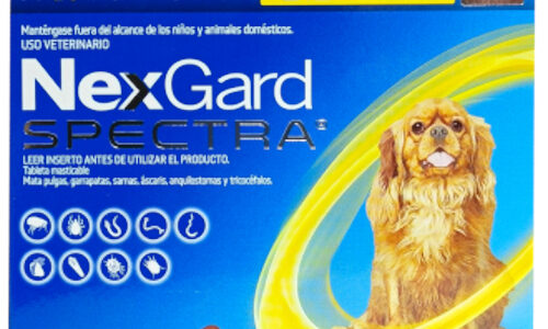 Nexgard Spectra S Para Perros De 3,5 Hasta 7,5 Kg