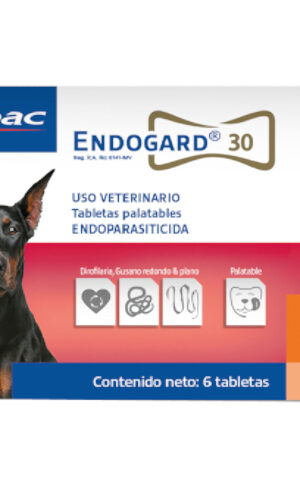 Endogard 30 Blister X 6 Tabletas