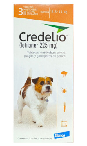 Credelio Perros 5,5, Kg- 11 Kg Caja X 3 Tabletas
