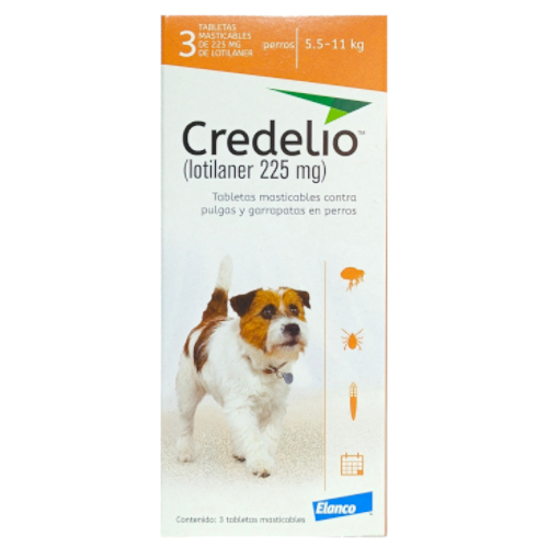 Credelio Perros 5,5, Kg- 11 Kg Caja X 3 Tabletas