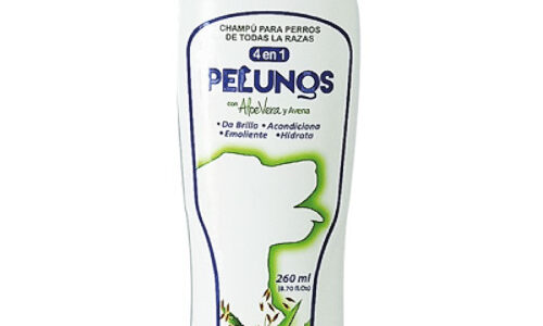Pelunos Shampoo Para Perros 4 En 1 X 260 ML