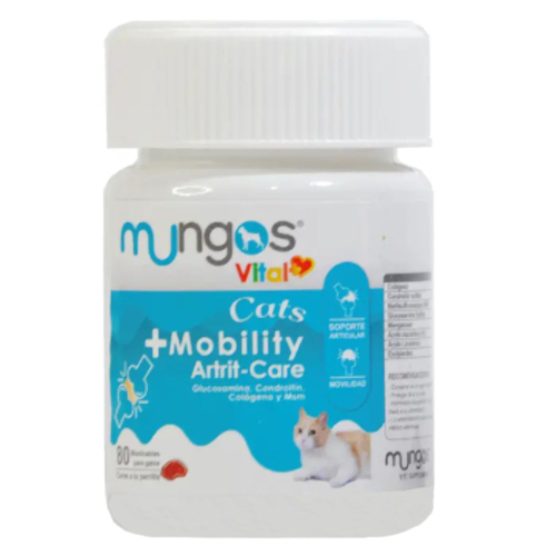 Mungos Vital Cats + Mobility Artri Care 80 Tabletas