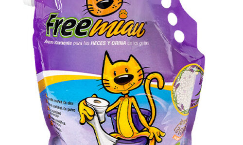 Free Miau Arena Para Gatos Aroma Lavanda