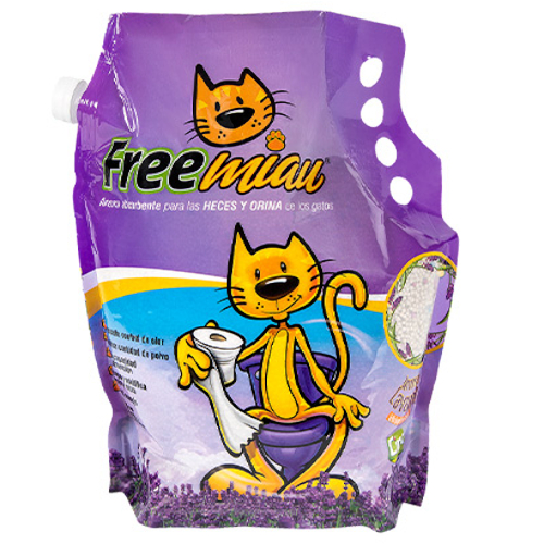 Free Miau Arena Para Gatos Aroma Lavanda