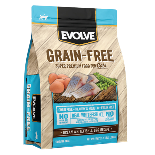 Evolve Cat Grain Free Real White Fish x 2.75 Lb