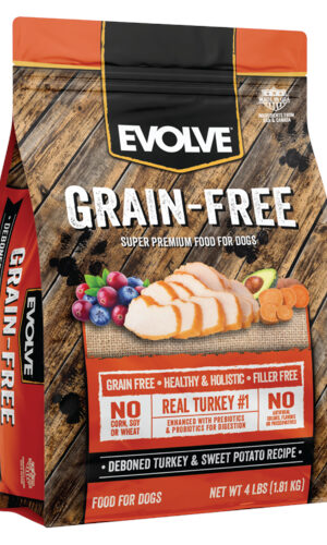 Evolve Dog Grain Free Turkey x 4 Lb