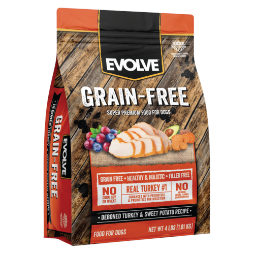 Evolve Dog Grain Free Turkey x 4 Lb