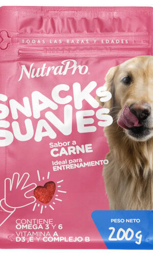 Nutrapro Snacks Suaves Carne 200 Gr