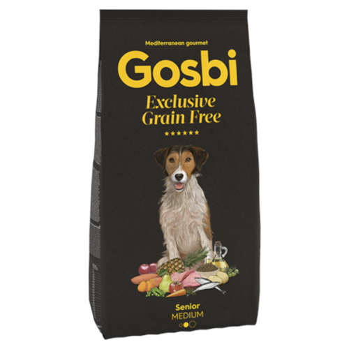 Gosbi Exclisive Grain Free Senior Medium 3 Kg