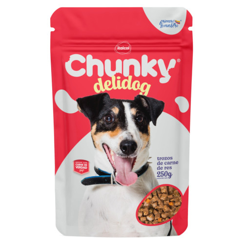 Chunky Delidog Carne De Res 100 Gr