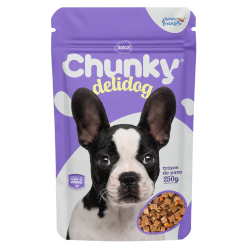 Chunky Delidog Trozos De Pavo 100 Gr