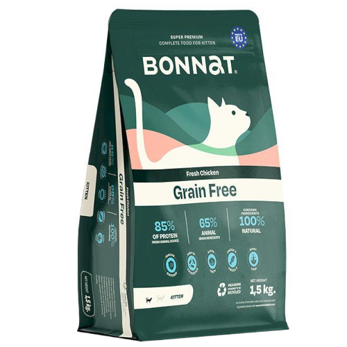 Bonnat Grain Free Feline Kitten 1.5 Kg