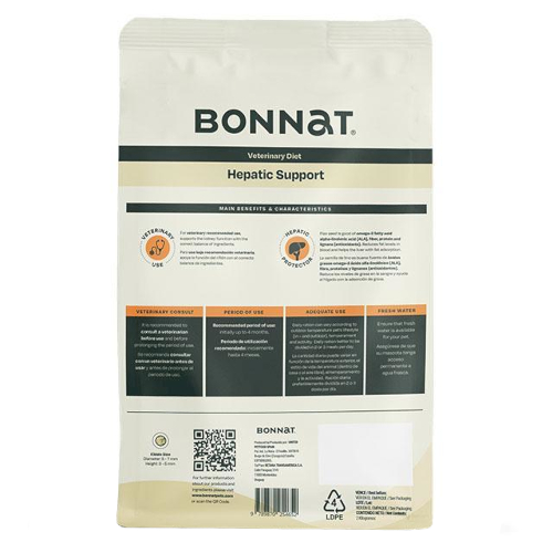 Bonnat Vet Diet Feline Hepatic Support 2 Kg - Image 2