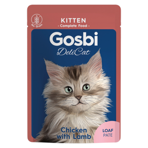 Gosbi Delicat Kitten With Lamb Loaf 70 Gr