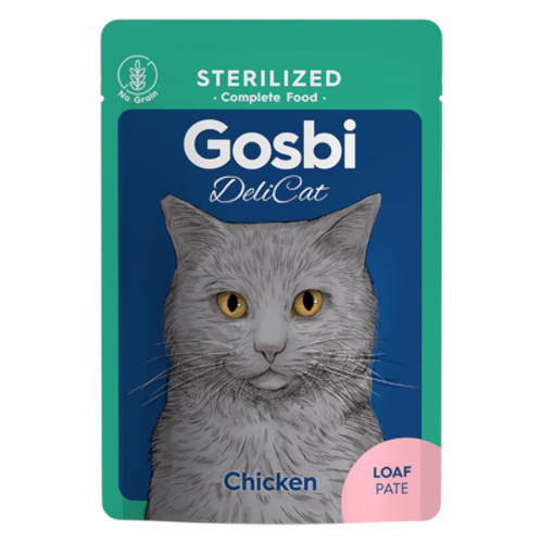 Gosbi Delicat Sterilized Chicken Loaf 70 Gr