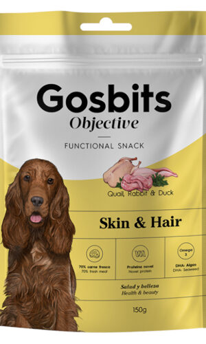 Gosbits Dog Objective Skin Hair 150 Gr