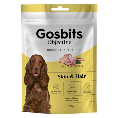 Gosbits Dog Objective Skin Hair 150 Gr