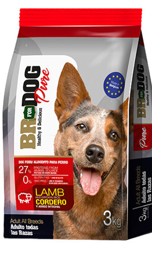 Br For Dog Pure Adulto Cordero 3 Kg