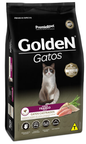 Golden Gatos Castrados 3 Kg