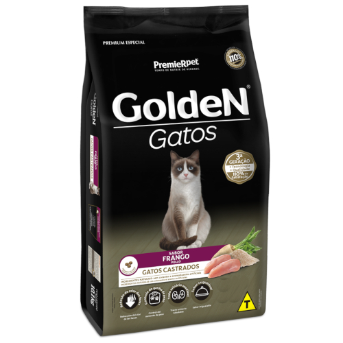Golden Gatos Castrados 3 Kg