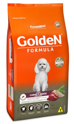 Golden Formula Adultos Raza Pequeña Carne 3 Kg