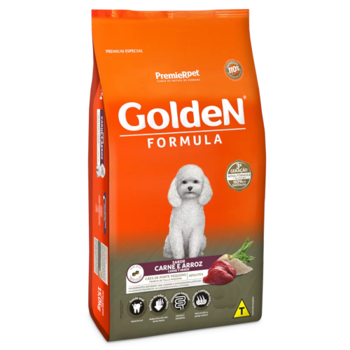 Golden Formula Adultos Raza Pequeña Carne 3 Kg