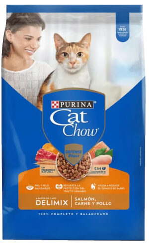 Cat Chow Adulto Delimix Defense Plus 10 Kg