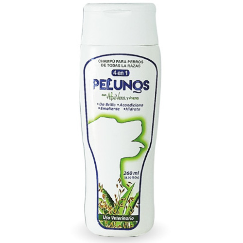 Pelunos Shampoo Para Perros 4 En 1 X 260 ML