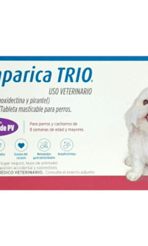 Simparica Trio 6 Mg Para Perros De 2.5 Kg - 5 Kg