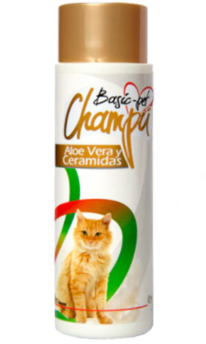 Champu Basic Pet Gato / Aloe Vera Y Ceramidas X 250 ML