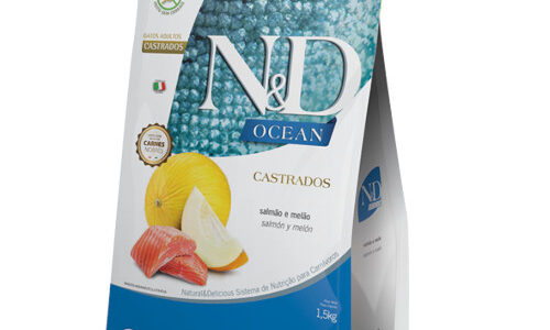 Nd Ocean Feline Adulto Castrado Salmon Y Melon 1.5 Kg