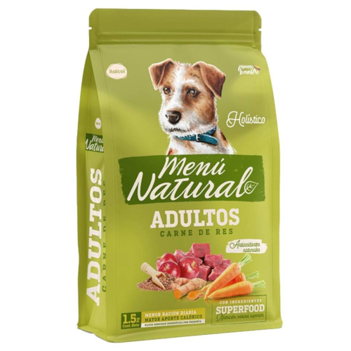 Menu Natural Adultos Carne De Res