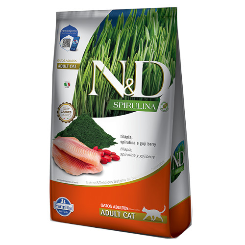 Nd Spirulina Gato Adulto Tilapia 1.5 Kg