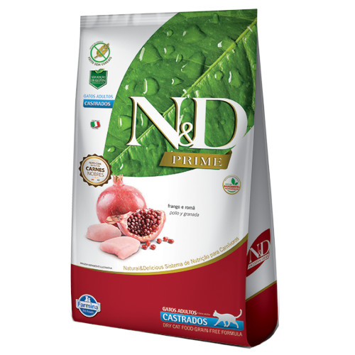 Nd Prime Feline Frango Adult Castrado 1.5 Kg